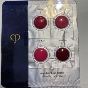 Clé de Peau Beauté Refined Lip Luminizer 4 Color Sample Kit - 1.6g